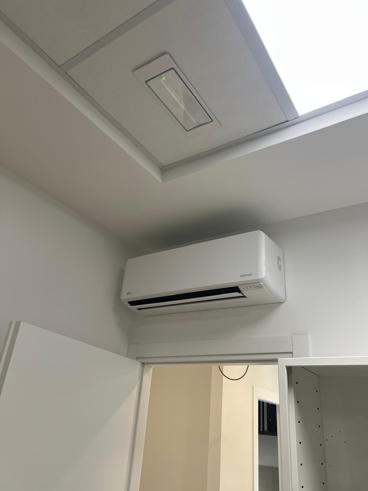 Climatizzazione - Split in ambiente ristrutturato
